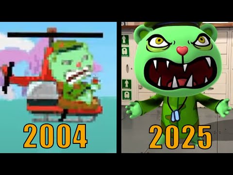 HAPPY TREE FRIENDS ALL GAMES EVOLUTION Of All Time (2005-2024)