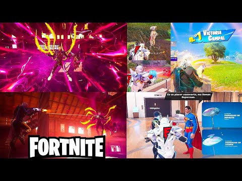 WIN EN LA NUEVA TEMPORADA DE FORTNITE CON KRIPTO Y SUPERMAN!!!