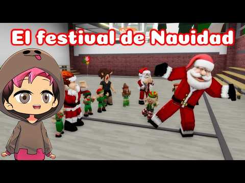 El festival de Navidad 🎅🏼| Historia Triste en Brookhaven Roblox !