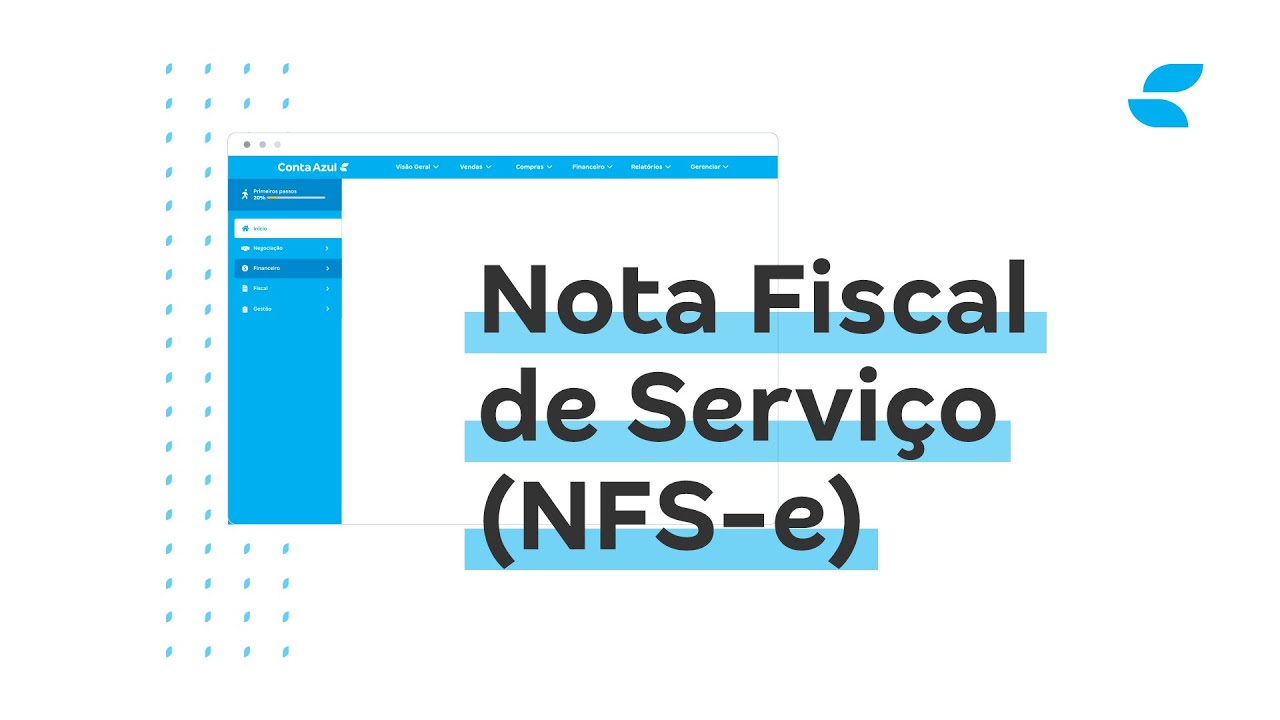 Emissão Nota Fiscal de Serviço (NFS-e)