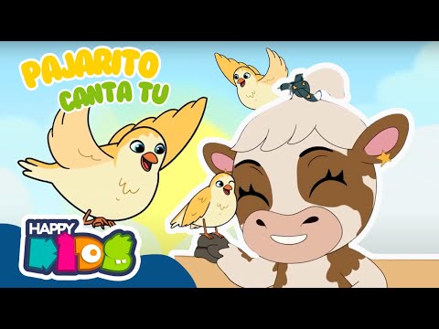 ¡Canta con el pajarito! 🐦🎶  | Canciones Infantiles✨😉 | Happy Kids 🌟🎉