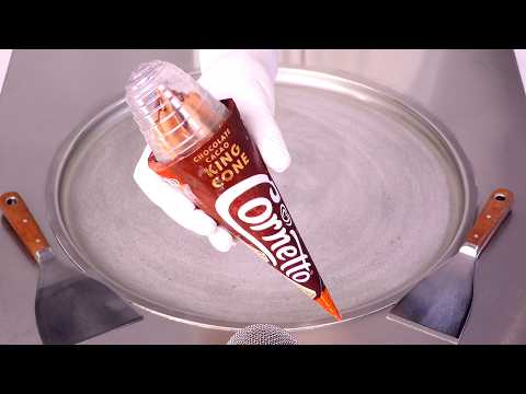 Cornetto King Cone: The SECRET to Perfect Ice Cream Rolls? ASMR