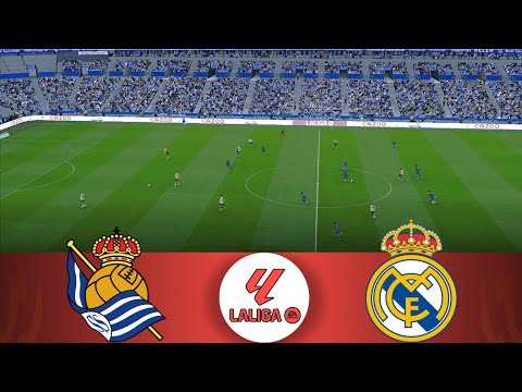 REAL SOCIEDAD vs REAL MADRID LIVE | La Liga 2025/26 Full Match | Watch Along & eFootball Match