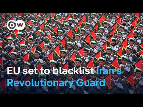 YouTube video thumbnail: EU to Classify Iran's Revolutionary Guard as 'Terrorist' Organization