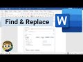 Find and Replace in Microsoft Word