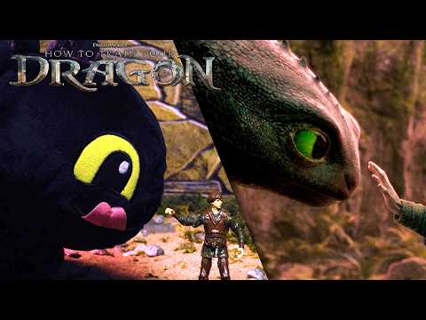 Hiccup Meets Toothless... WITH TOYS! | HOW TO TRAIN YOUR DRAGON