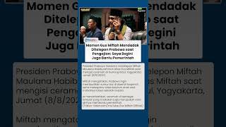 Ditelepon Prabowo saat Pengajian, Gus Miftah Pamer ke Jemaah: Jarang Loh Dihubungi Langsung Presiden