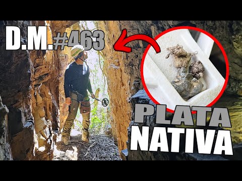 ¡ESTA MINA ABANDONADA ESTÁ REPLETA DE PLATA NATIVA! - Detección Metálica 463