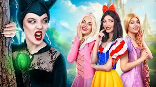 ¡Princesas en Vacaciones de Verano! Princesa Buena VS Reina Mala