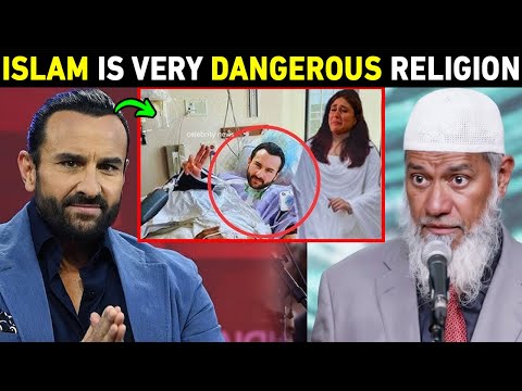 🔴LIVE: Islam Is Very Dangerous Religion - Saif Ali Khan vs Dr Zakir Naik 2025