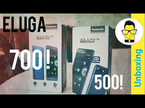 (ENGLISH) Panasonic Eluga Ray 700 & 500 - Quick Unboxing and First Impressions!