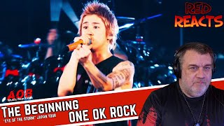 Red Reacts | Reaction To ONE OK ROCK | The Beginning ("EYE OF THE STORM" JAPAN TOUR)