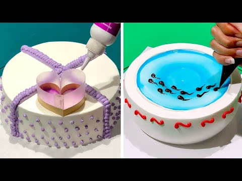 How to Make Cake Decorating for Occasion | Most Satisfying Chocolate Cake Decorating Ideas