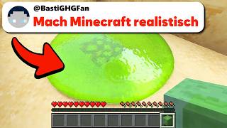 ICH CODE MINECRAFT REALISTISCH