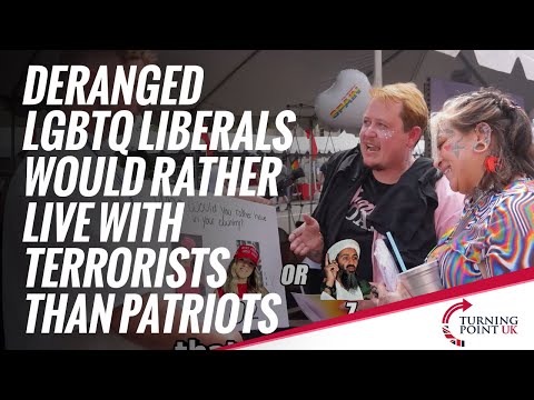 Deranged LGBTQ Liberals Would Rather Live With Terrorists Than Patriots!