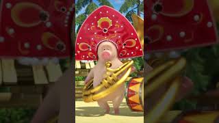 Cambios radicales 🔄😲 #Shorts #MashayelOsoCastellano #¡DiosSalveALaReina! #cartoon #kids