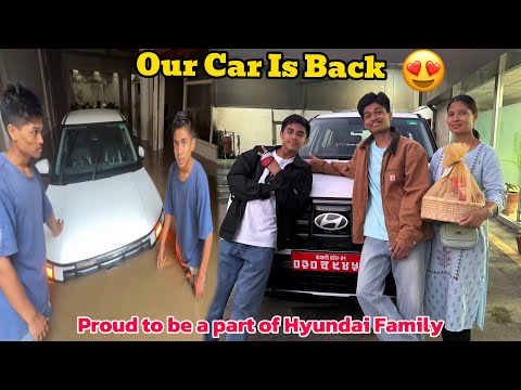 Finally Our Flooded Car is Recovered 😍 | Creta Facelift 2024 | Hyundai Nepal | Aayush & Abhay