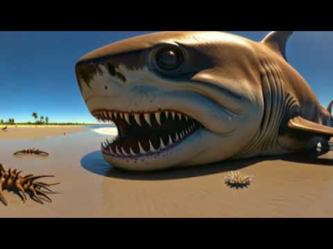 Shark Attack on a Beach Party 360° VR