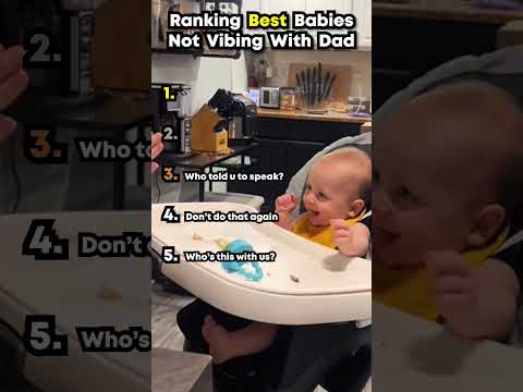 Ranking Best Babies Not Vibing With Dad