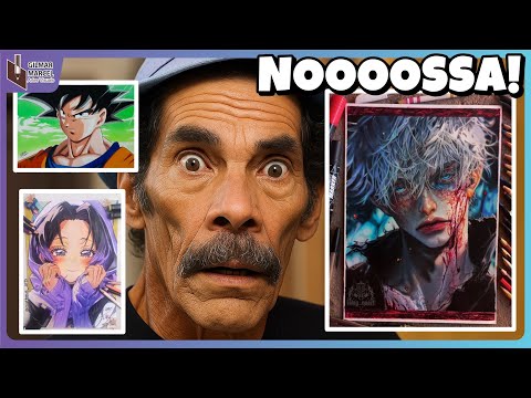 Gilmar Marcel Avaliando desenhos dos inscritos #29