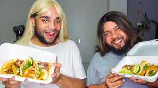 PRETTY GIRLS W SMALL WAISTS TRY EVERY TACO OFF THE MENU *real big back*