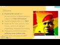 African Independence Movements and Challenges
