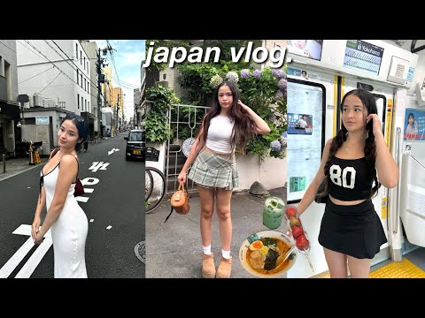 Traveling to Japan Alone. (exploring tokyo & osaka, lots of shopping, what i ate, cafes, cute hauls)