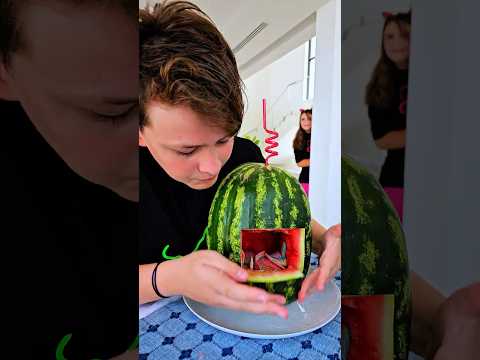 She really wants watermelon