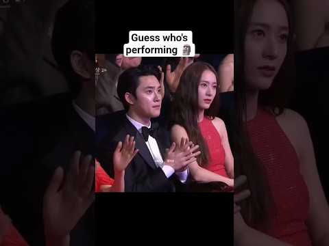 guess who's performing 🤣🤣 #kpop #kdrama korean award show