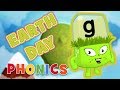 Exploring Phonics with the Alphablocks on Earth Day