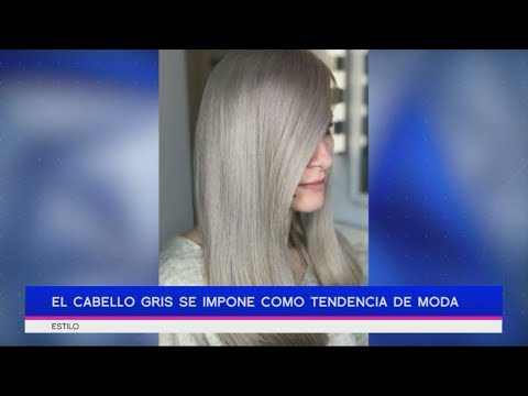 El cabello gris se impone como tendencia de moda | En la mañana