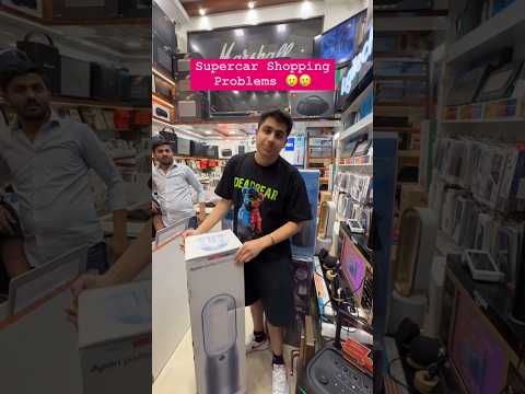 Supercar ki Shopping Problems ft.Lamborghini🥲😂 #Shorts #Viral