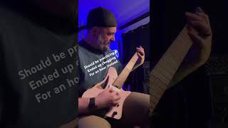 Chugging instead of practicing on a 7 string