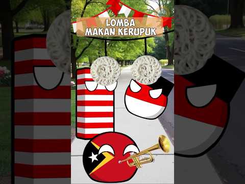 Dirgahayu republik Indonesia 🇮🇩 || #countryball #indonesia #independenceday