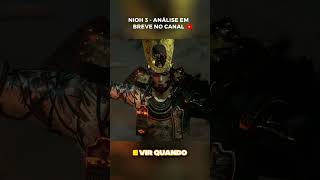 Tudo Sobre NIOH 3 EM 1 MINUTO! #jogos2026 #shorts #nioh3