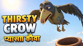 प्यासा कौवा (Pyasa Kauwa)- Hindi Kahaniya | Hindi Stories ...The Thirsty Crow Poem  | Hindi Rhymes ?