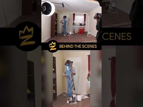 Do You Want To KNOW HOW I Built This Room? #shorts #magic #behindthescenes #illusion #zachking