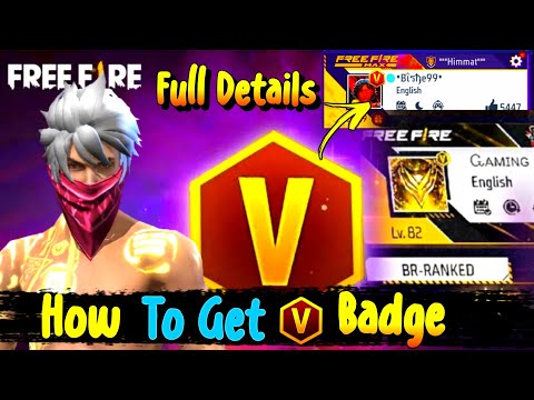 How To Get V Badge For Free Fire// Join Free Fire Partner Program Full Details