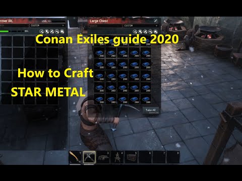 how to get star metal conan exiles