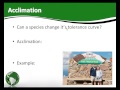 Ecological Interdependence and Adaptation Concepts