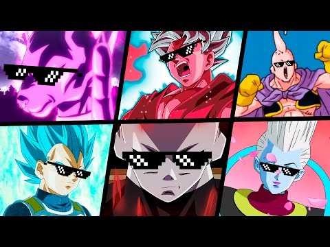 TOP 5 MELHORES TURN DOWN FOR WHAT DRAGON BALL SUPER | #1