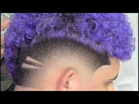 Mid fade haircut más control rizos