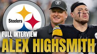 Steelers LB Alex Highsmith FULL INTERVIEW | Gruden Goes Long
