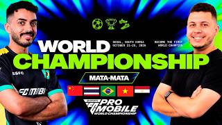 MATA-MATA COMEÇOU! 1° MUNDIAL de FC MOBILE! 🏆 | DIA 03