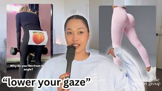 gym modesty discourse is lowkey purity culture