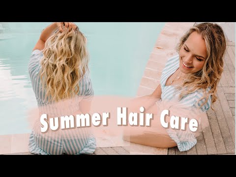 Summer Hair Care Tips for the Beach and Pool - Kayley Melissa