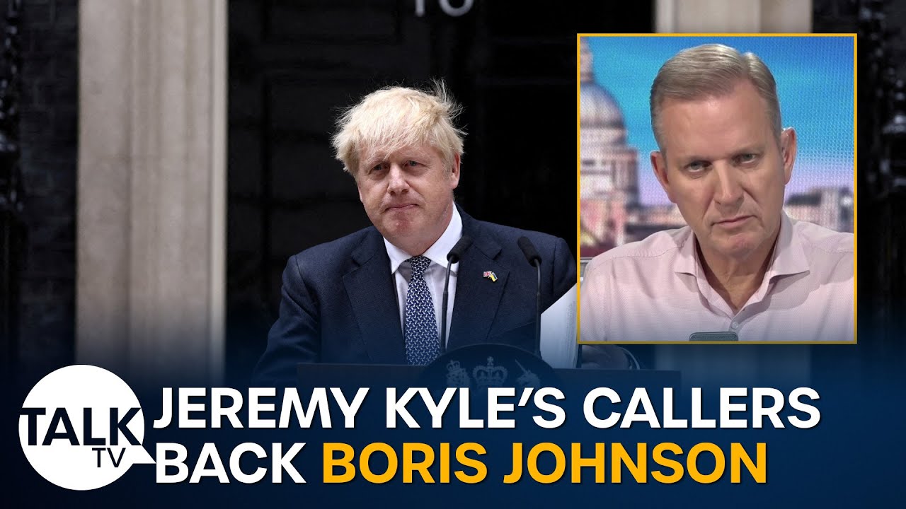 Jeremy Kyle’s Callers back Boris Johnson for PM