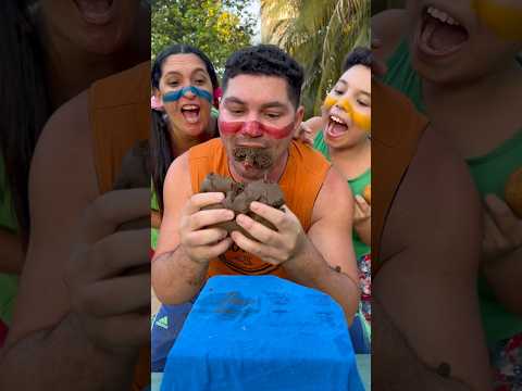 Surpresa na coxinha de terra