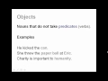 Exploring Subjects, Predicates, and Objects in English Grammar