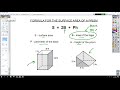 Exploring Surface Area of Prisms and Cylinders